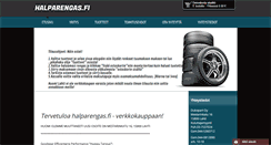 Desktop Screenshot of halparengas.fi
