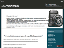 Tablet Screenshot of halparengas.fi